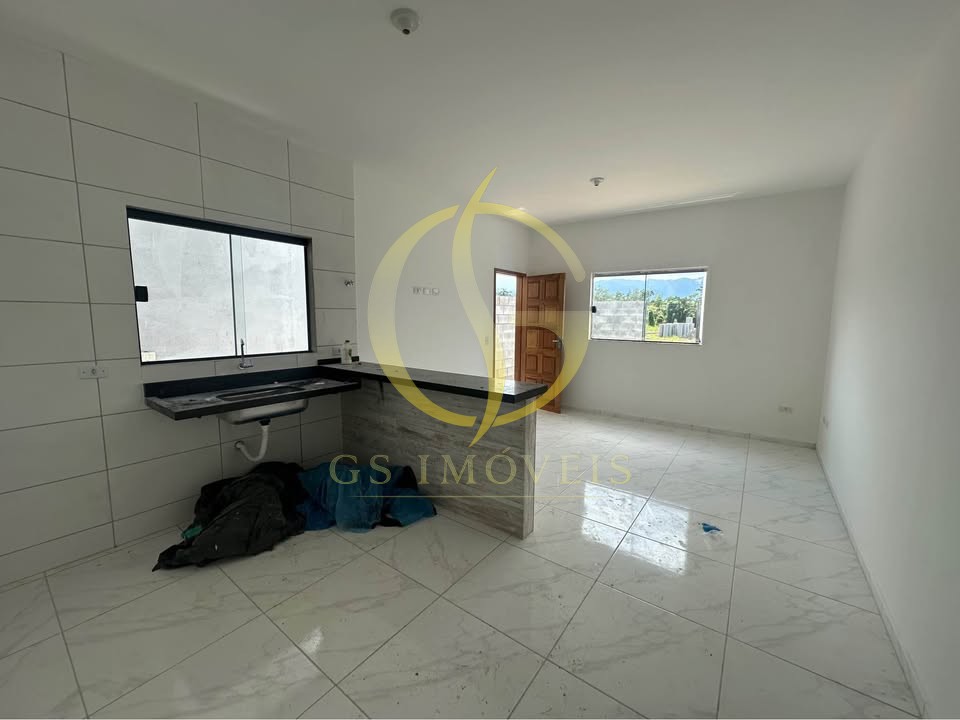 Casa nova com 2 Dormitórios no Golfinhos, Caraguatatuba-SP