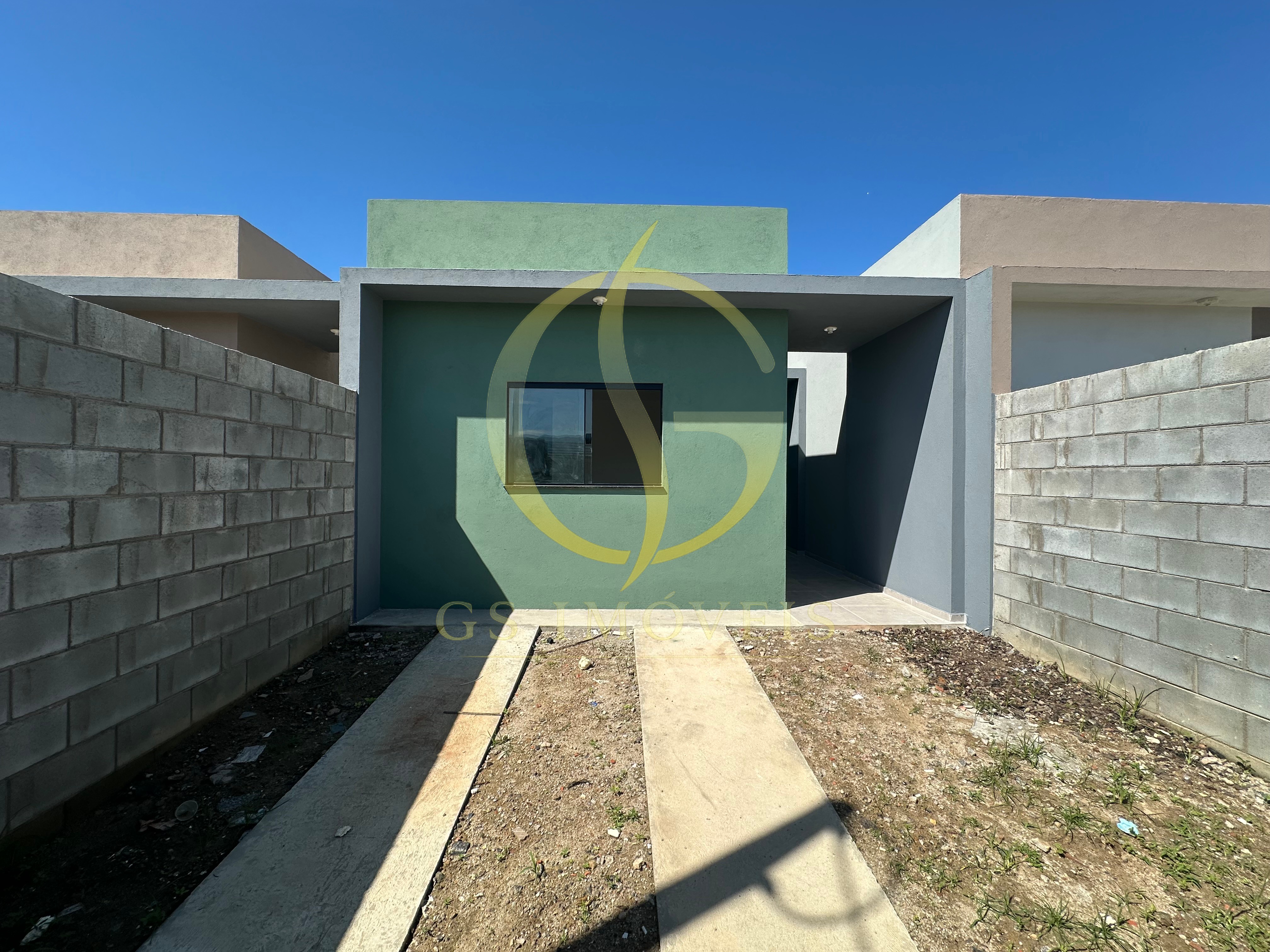 Casa nova com 2 Dormitórios no Golfinhos, Caraguatatuba-SP